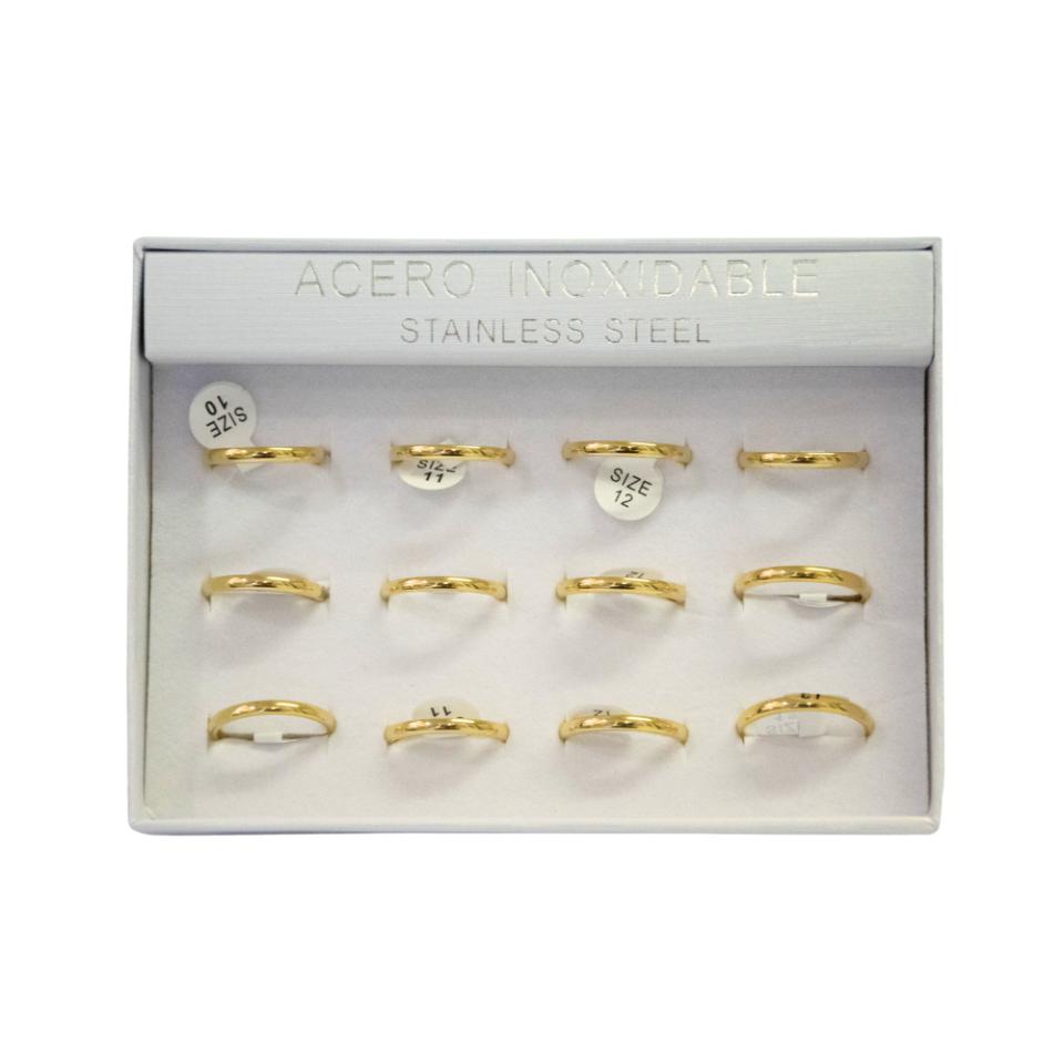 SET 12 ANILLOS DE ACERO – MOD. 85 Ref. 2
