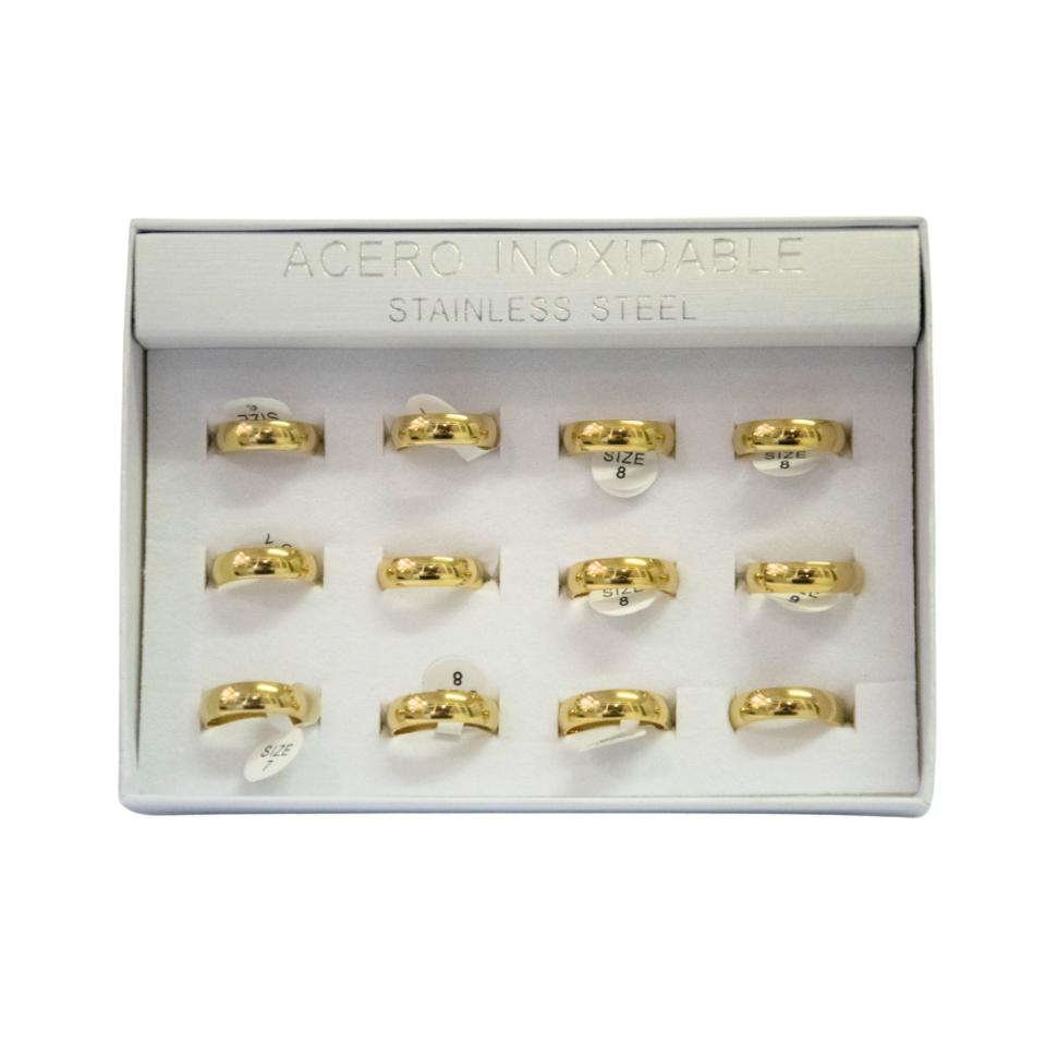 SET 12 ANILLOS DE ACERO – MOD. 89 Ref. 2