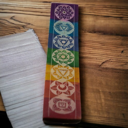 Tabla quemador piedra 7 CHAKRAS 490