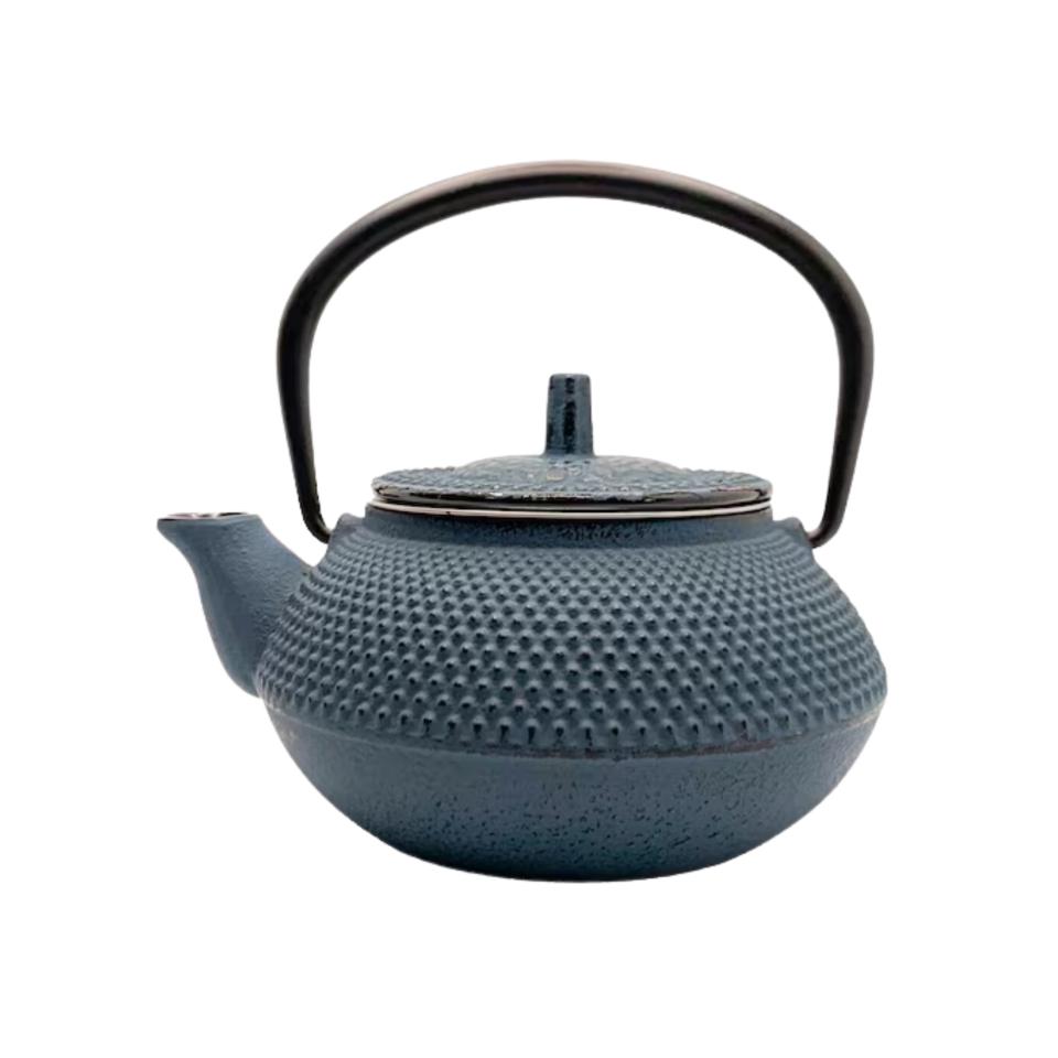 Tetera Hierro Fundido 0,35L Azul
