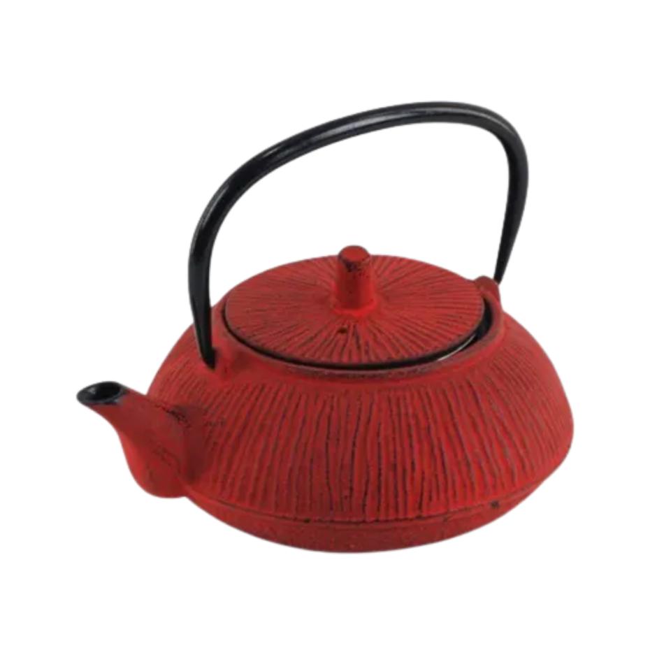 Tetera Hierro Fundido 0,35L Rojo