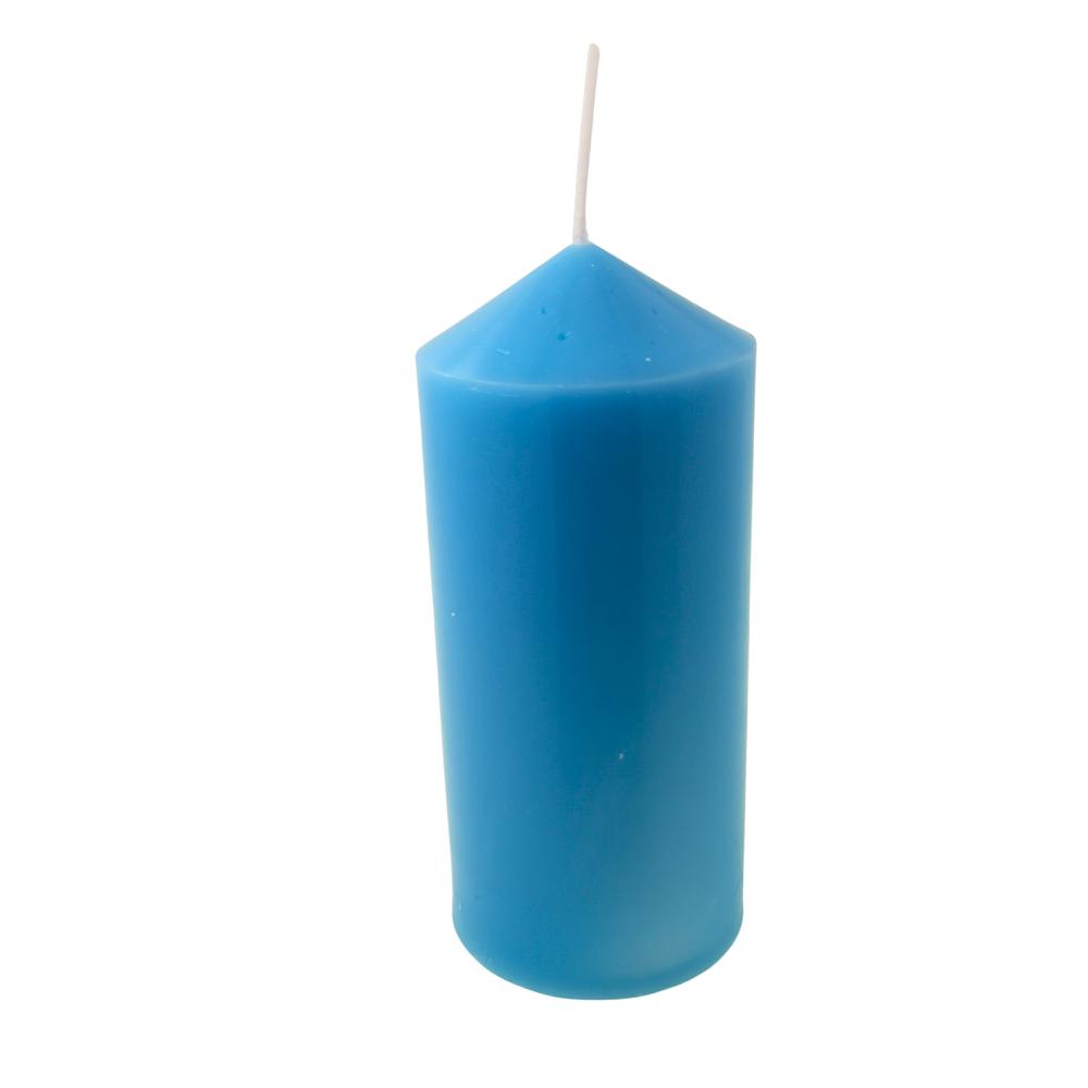 Velón 13cm - 200g Celeste
