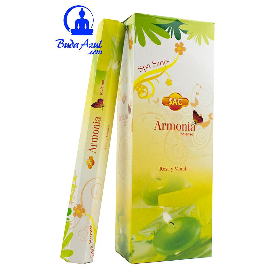 Incienso armonia 6 cajitas 120 grs. SAC
