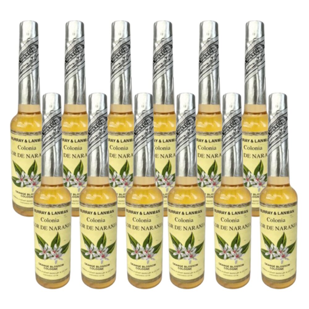 Pack 12 botellas de Agua de Flor de Naranja – Perú – Murray & Lanman