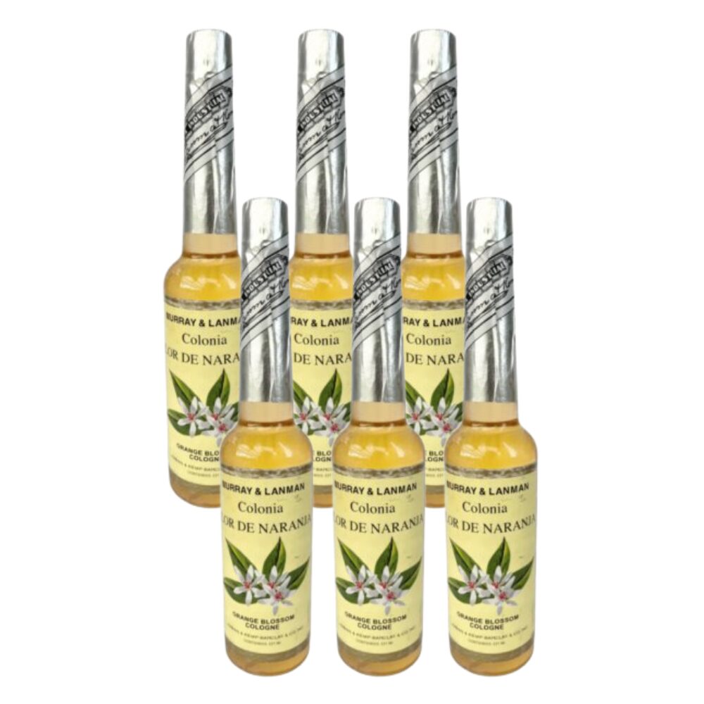 Pack 6 botellas de Agua de Flor de Naranja – Perú – Murray & Lanman