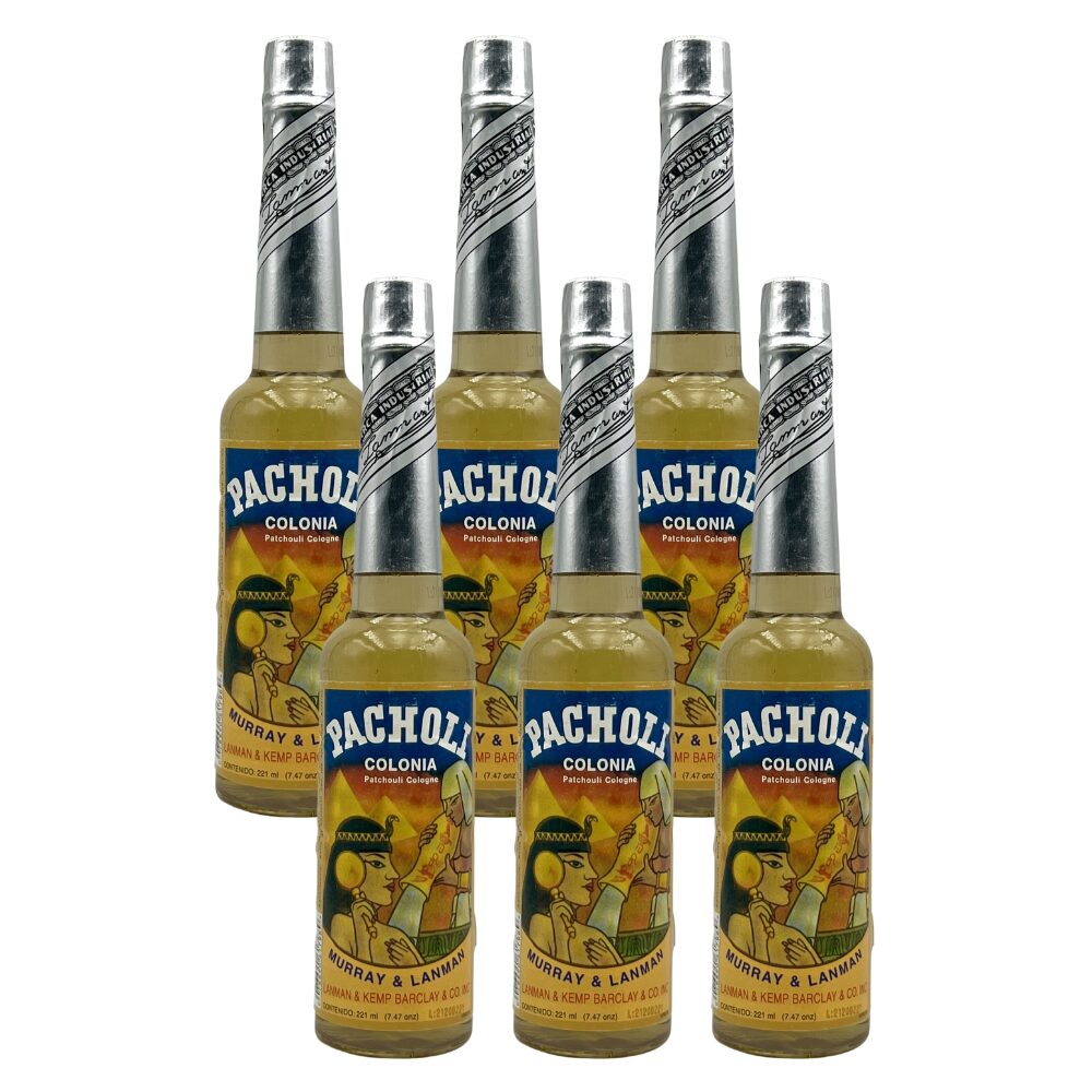 Pack 6 botellas de Pachuli Colonia – Murray & Lanman Auténtica