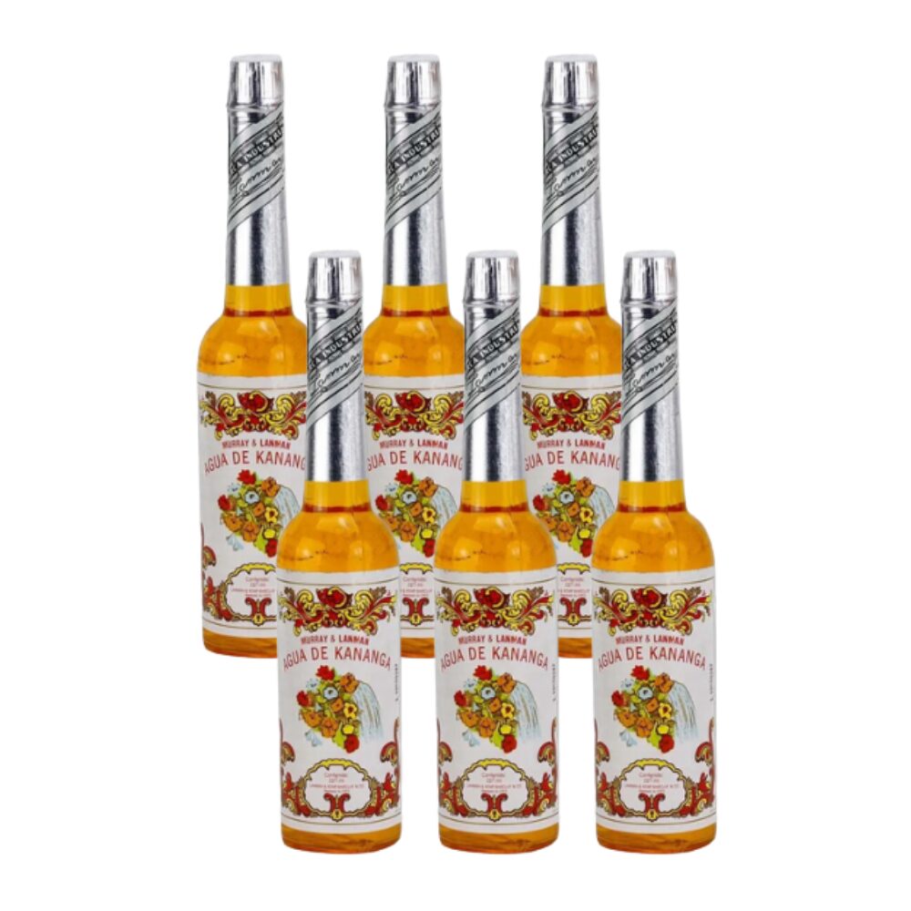 Pack 6 botellas de Agua de Colonia Kananga -Murray & Lanman Auténtico