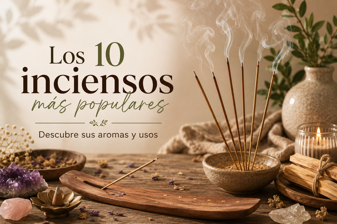 Los 10 inciensos más populares y para qué se utiliza cada aroma