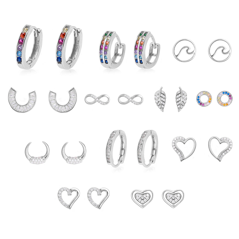 Pendientes Plata de Ley 925