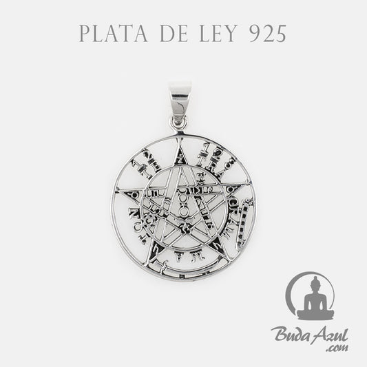 Colgante Plata de Ley 925 TETRAGRAMATON REF. 1490