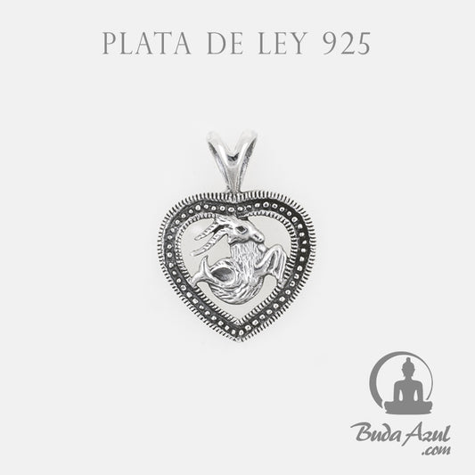 Colgante Plata de Ley 925 HOROSCOPO CAPRICORNIO REF. 490