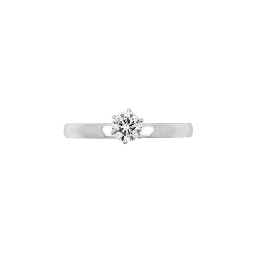 ANILLOS DE ACERO - ANILLO FINO CON CIRCONIT