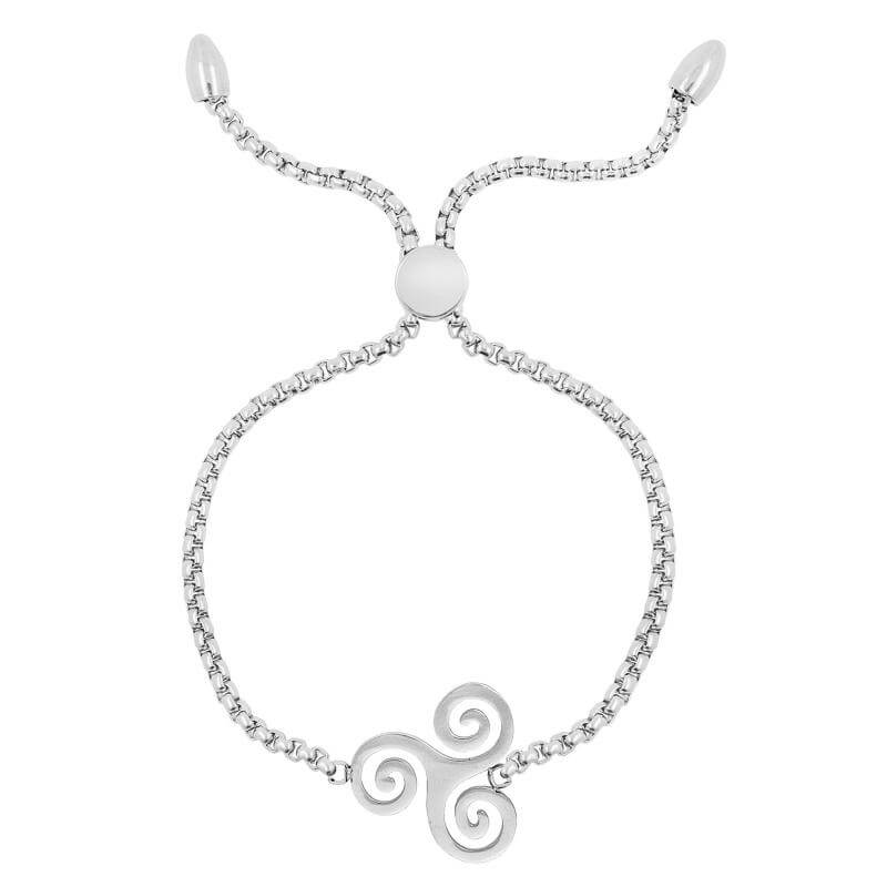 PULSERA ACERO AJUSTABLE TRISQUEL