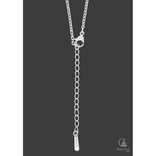 PENDIENTES COLGANTE ACERO CHAKRA TERCER OJO