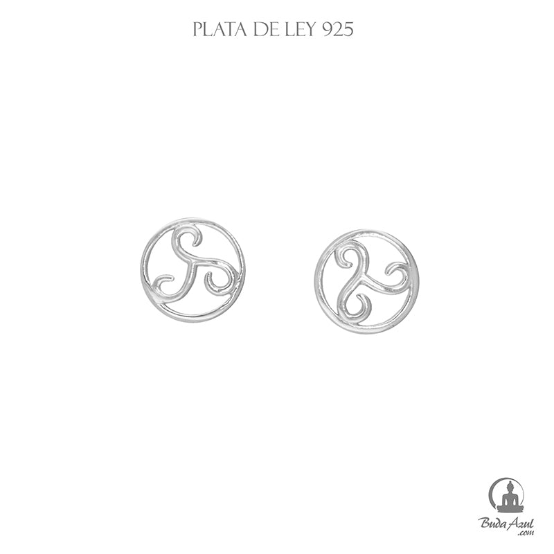 Pendientes Plata de Ley 925 TRISQUEL 190