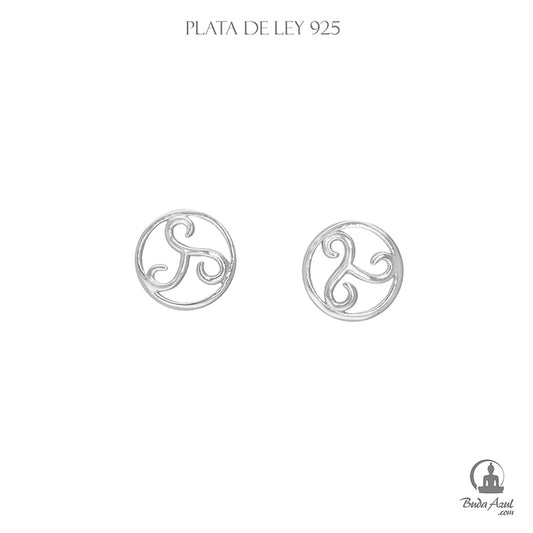 Pendientes Plata de Ley 925 TRISQUEL 190