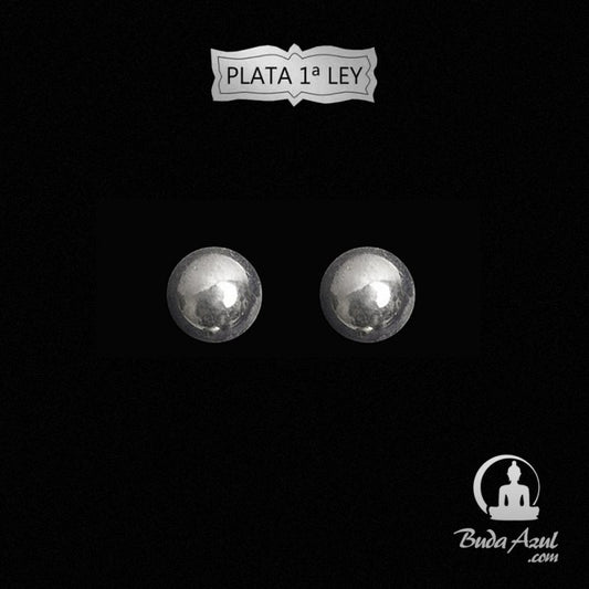 Pendientes Plata de Ley 925  bola 290
