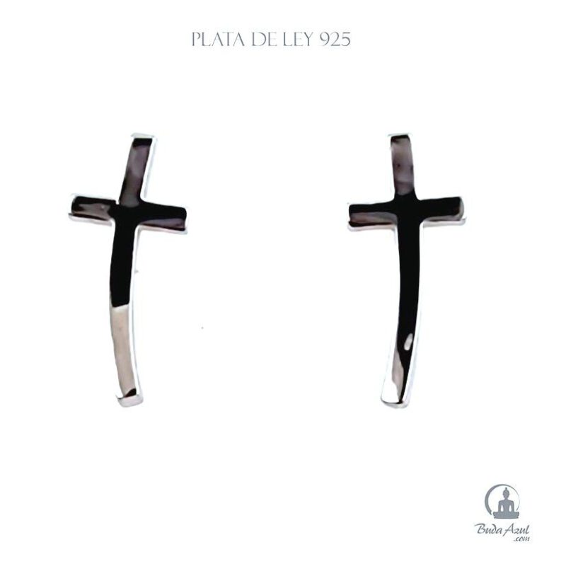 Pendientes Plata de Ley 925 CRUCES 390