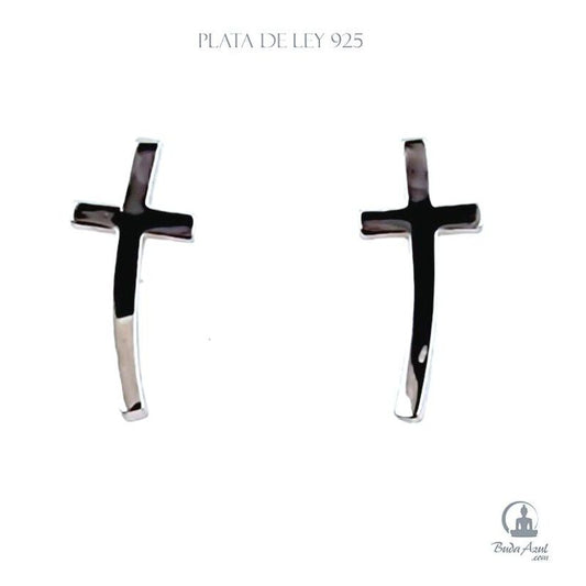 Pendientes Plata de Ley 925 CRUCES 390