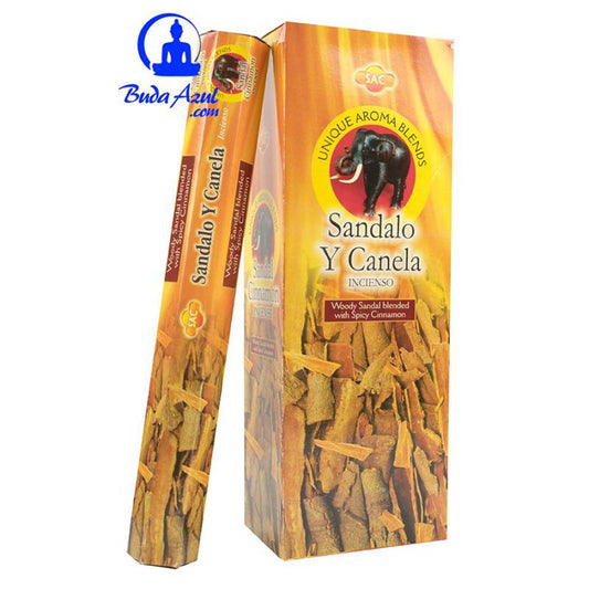 Incienso SANDALO Y CANELA . SAC