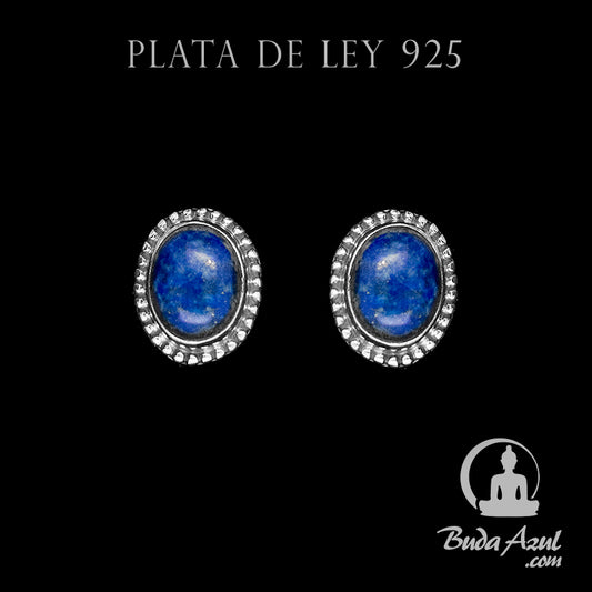 Pendientes Plata Ley 925 Lapislazuli MOD.2 REF600