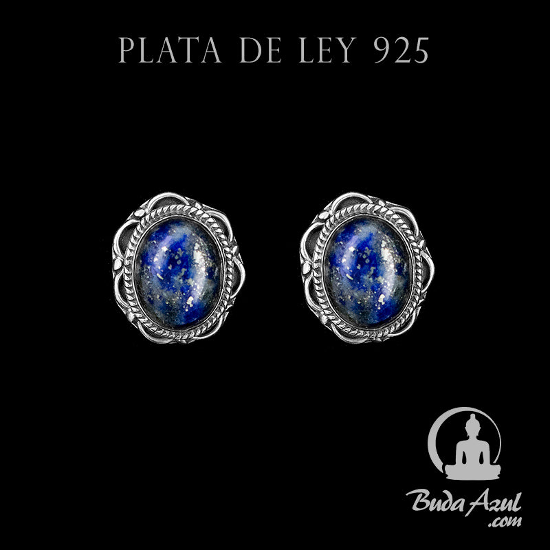 Pendientes Plata Ley 925 Lapislazuli MOD.3 REF600