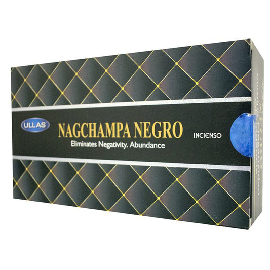 Incienso ULLAS NAG CHAMPA NEGRO