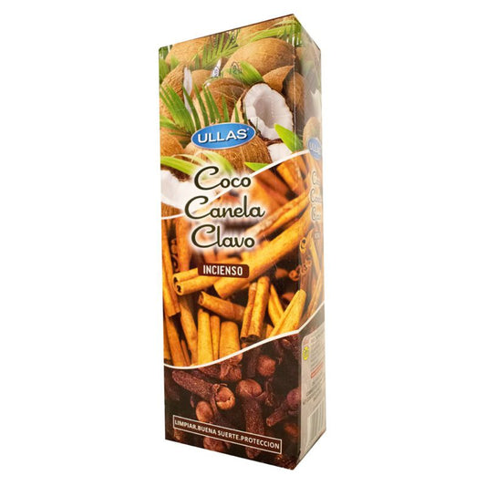 Incienso COCO CANELA CLAVO  ULLAS