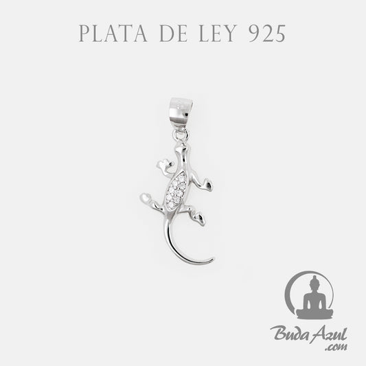 Colgante Plata GECKO CIRCONITAS REF 390