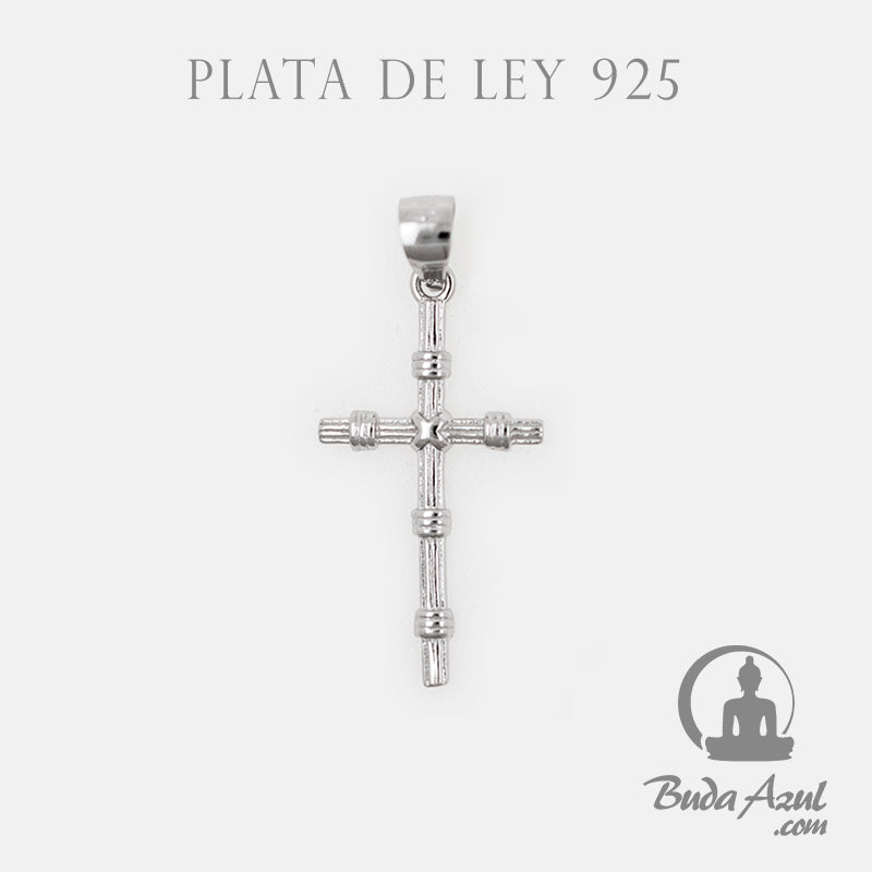 Colgante Plata CRUZ NUDOS REF. 290