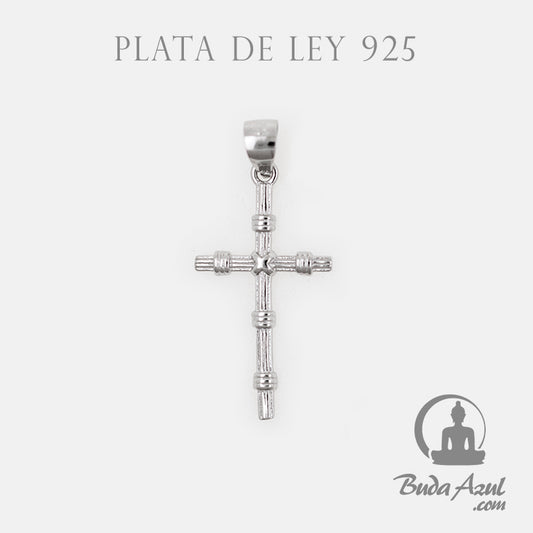 Colgante Plata CRUZ NUDOS REF. 290