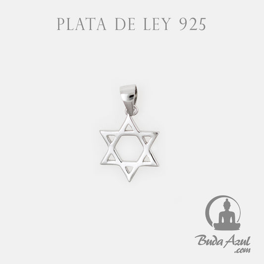 Colgante Plata ESTRELLA DAVID PQ. REF. 290