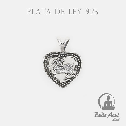 Colgante Plata de Ley 925 HOROSCOPO ARIES REF. 490
