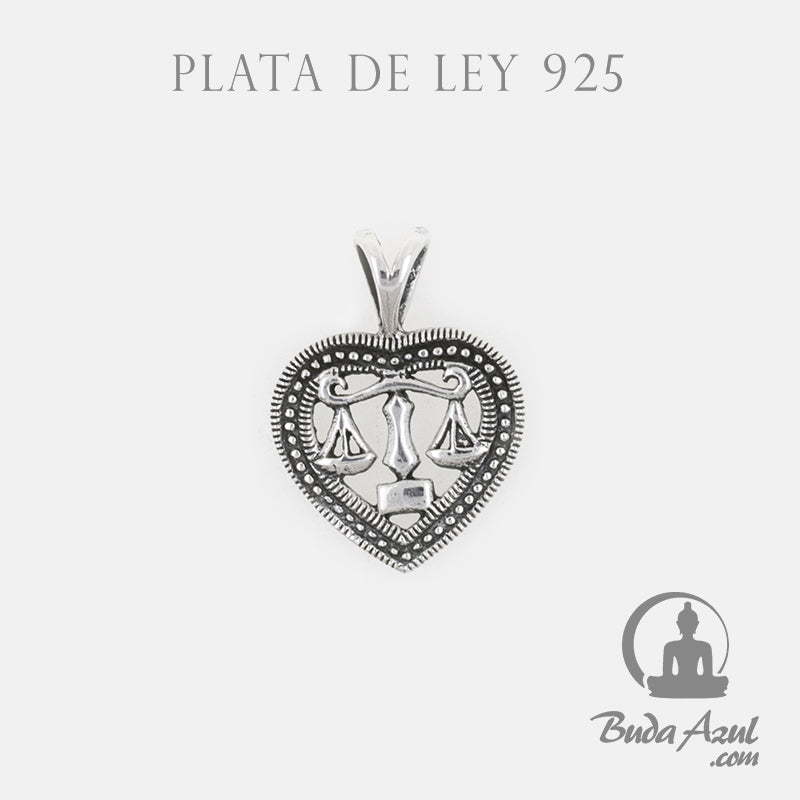 Colgante Plata de Ley 925 HOROSCOPO LIBRA REF. 490