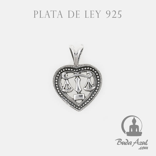 Colgante Plata de Ley 925 HOROSCOPO LIBRA REF. 490