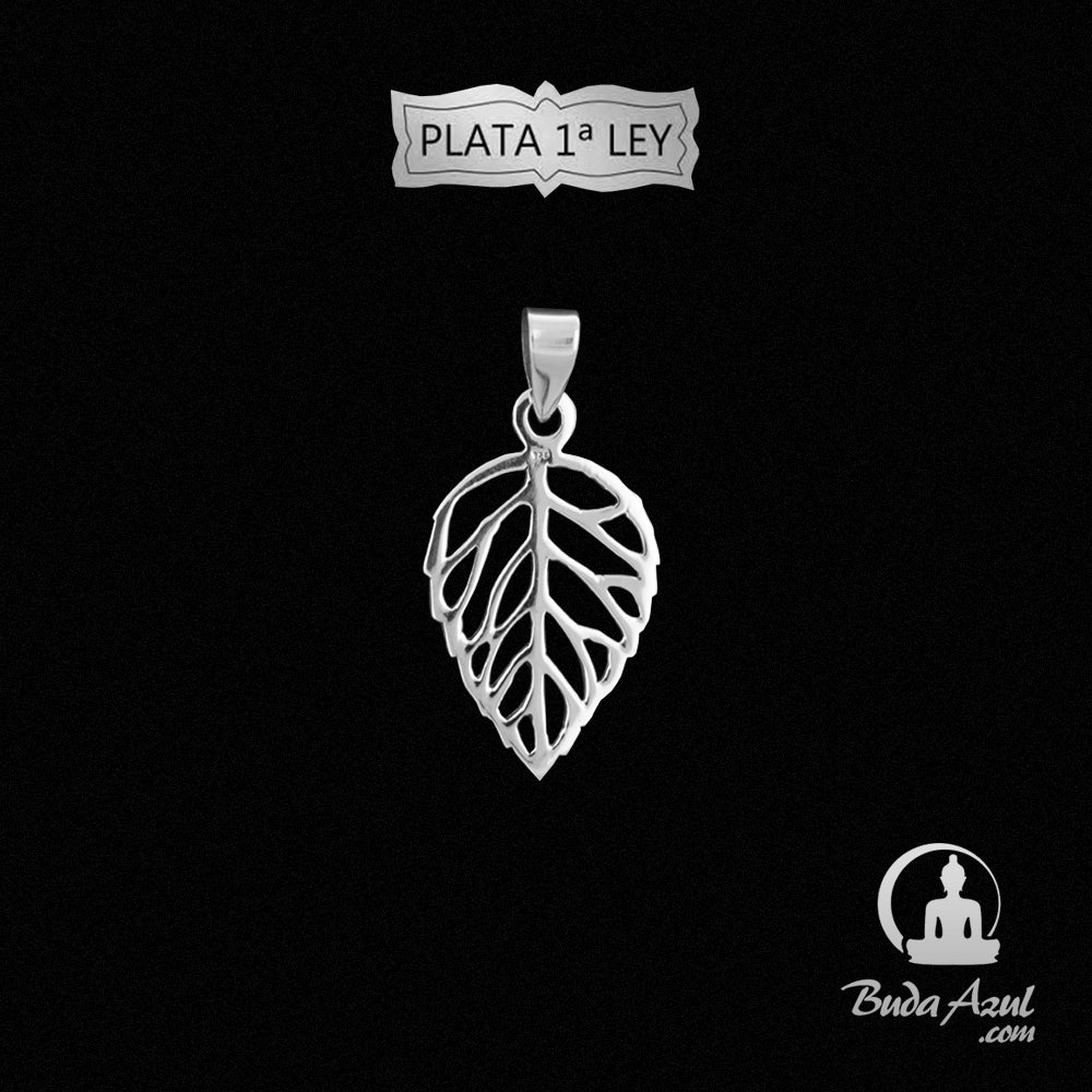 Colgante Plata de Ley 925 hoja 2.90