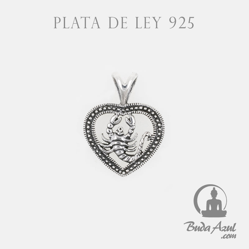 Colgante Plata HOROSCOPO ESCORPIO REF. 490