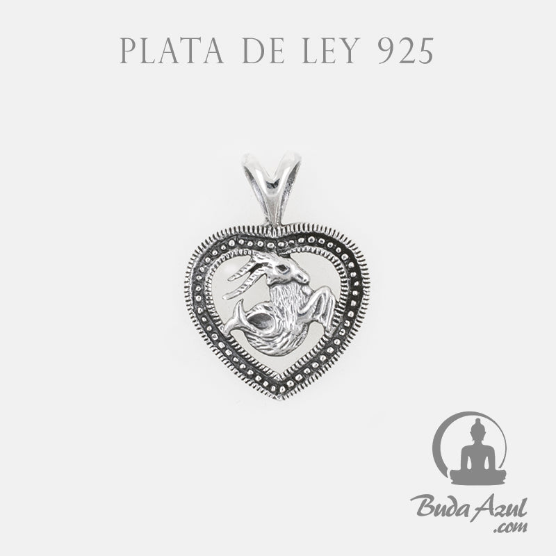 Colgante Plata HOROSCOPO CAPRICORNIO REF 490