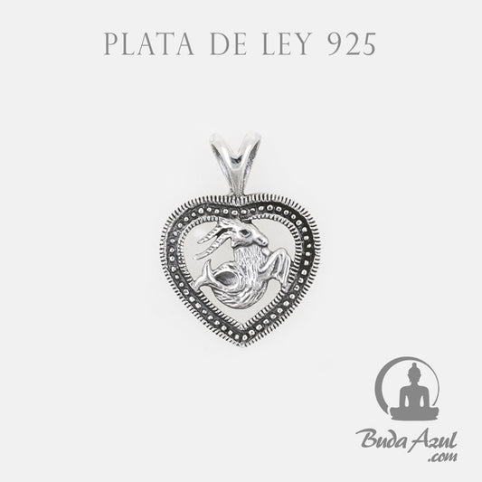 Colgante Plata HOROSCOPO CAPRICORNIO REF 490