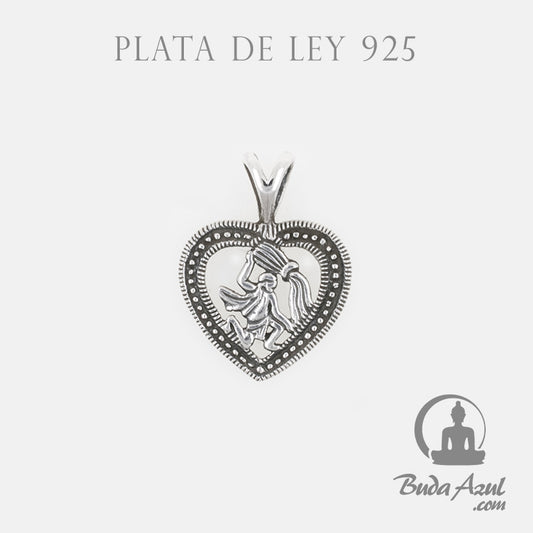 Colgante Plata HOROSCOPO ACUARIO REF. 490