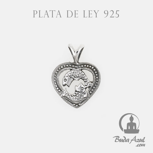 Colgante Plata de Ley 925 HOROSCOPO PISCIS REF 490