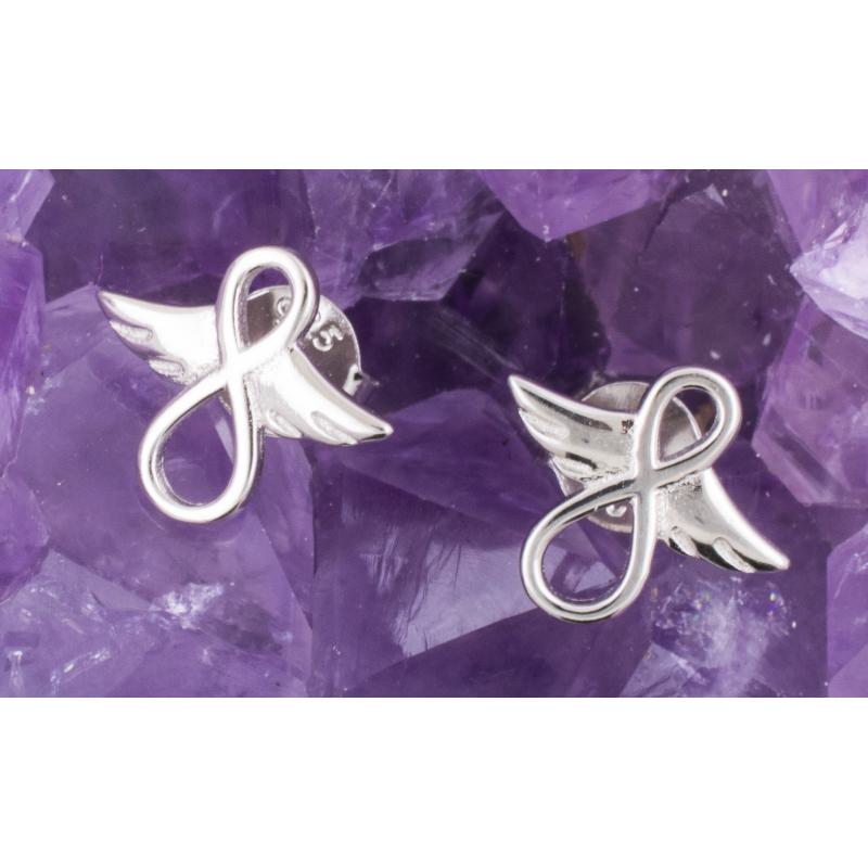 Pendientes Plata de Ley 925 ANGEL INFINITO 290