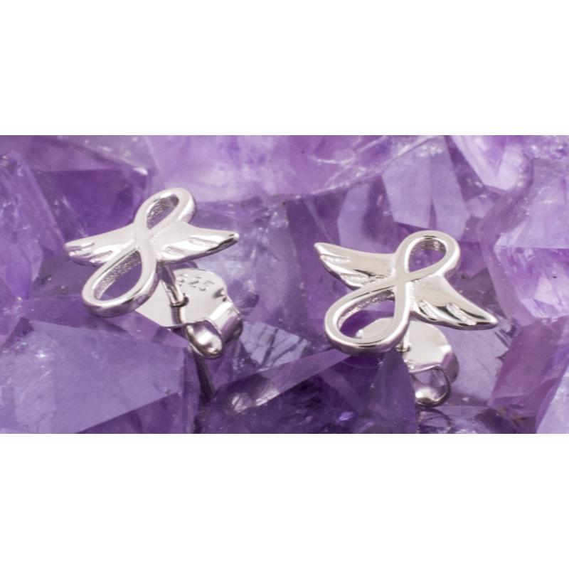 Pendientes Plata de Ley 925 ANGEL INFINITO 290