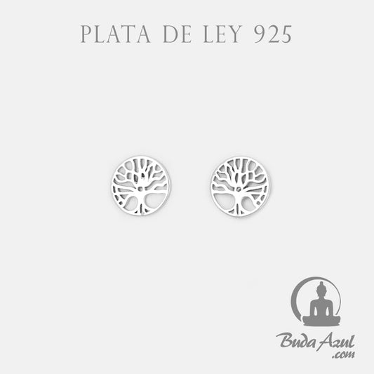 Pendientes Plata de Ley 925 ARBOL DE LA VIDA 290