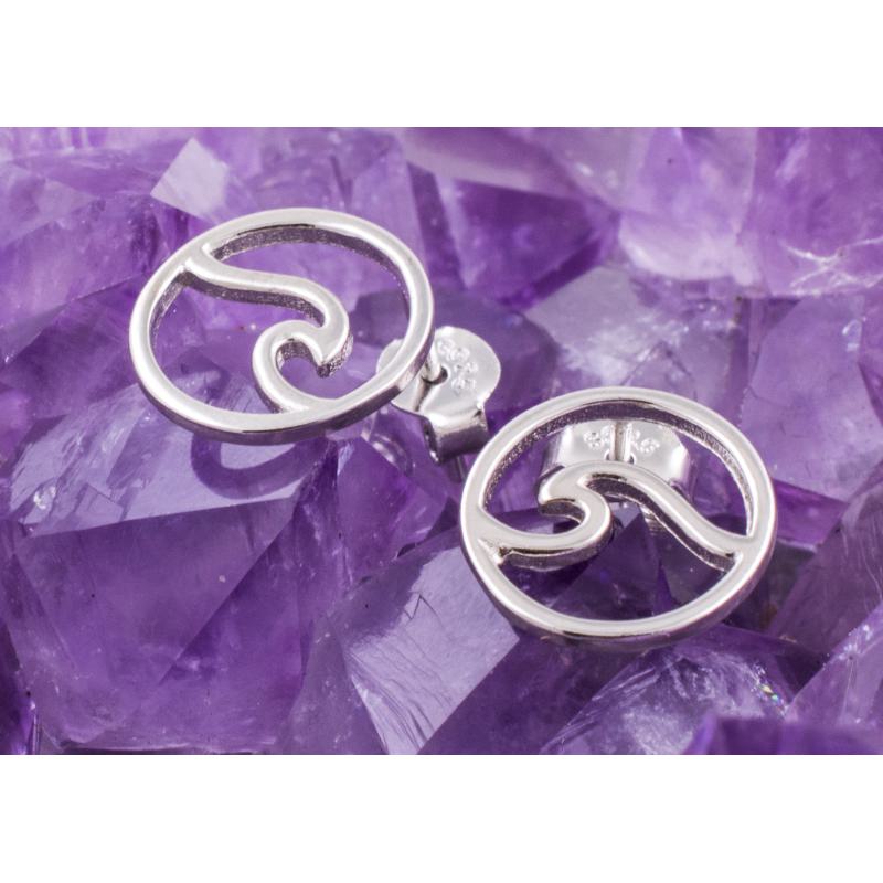 Pendientes Plata de Ley 925 OLA DE MAR REF. 390