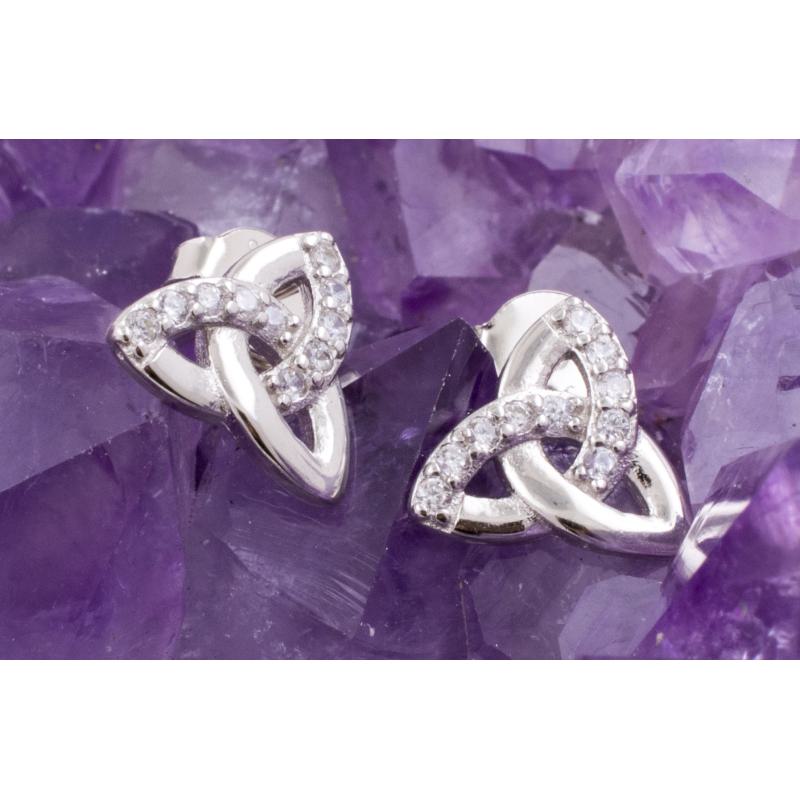 Pendientes Plata CELTA CIRCONITAS 590