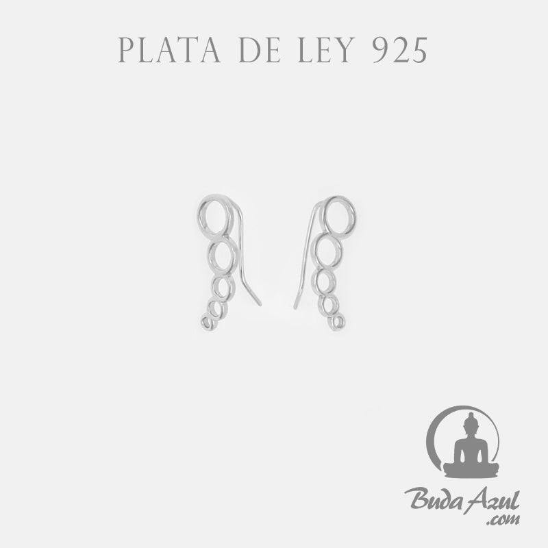 Pendientes Plata de Ley 925 CIRCULOS REF. 590