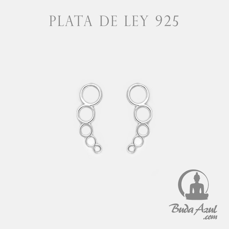 Pendientes Plata de Ley 925 CIRCULOS REF. 590