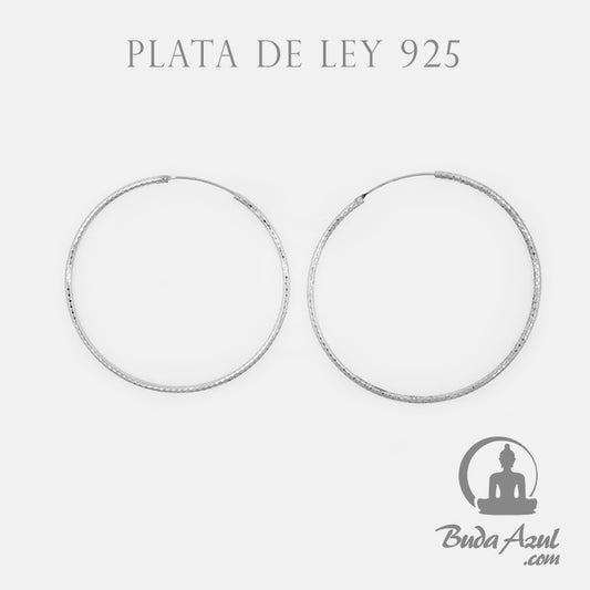Pendientes Plata de Ley 925 ARGOLLAS REF. 890