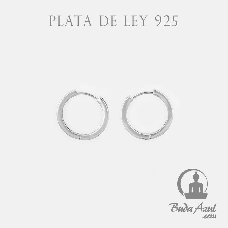 Pendientes Plata ARGOLLA CIRCONITAS COLORES 990